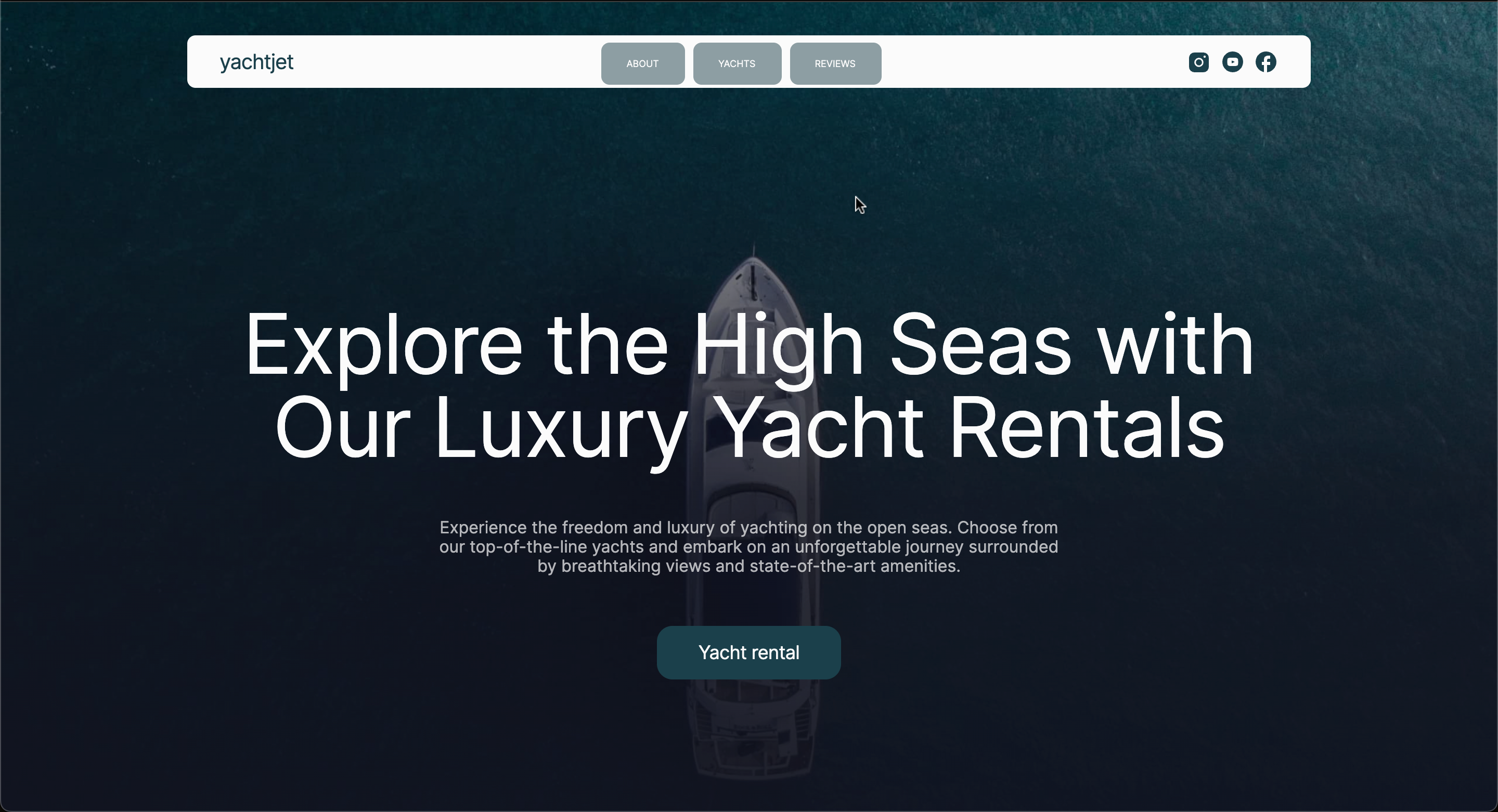 YachtJet Website